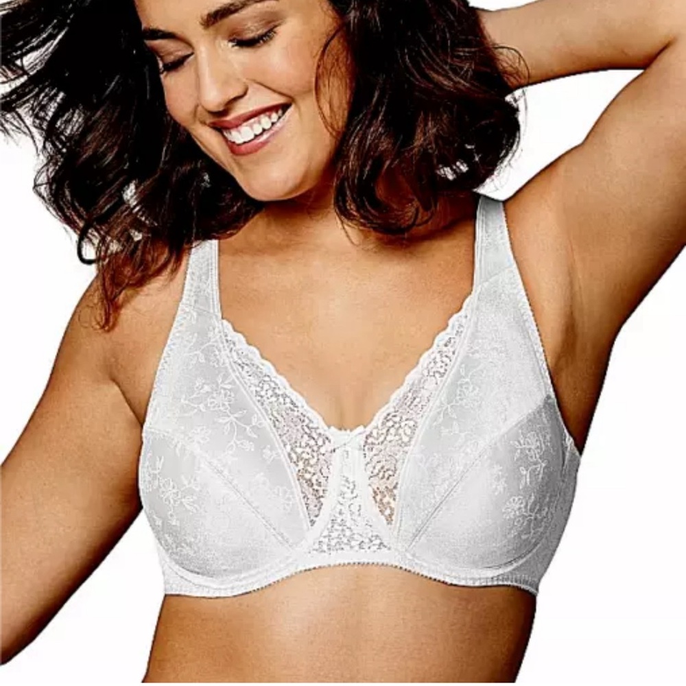 Playtex Secrets, Full-Figure UW Lace White 40D